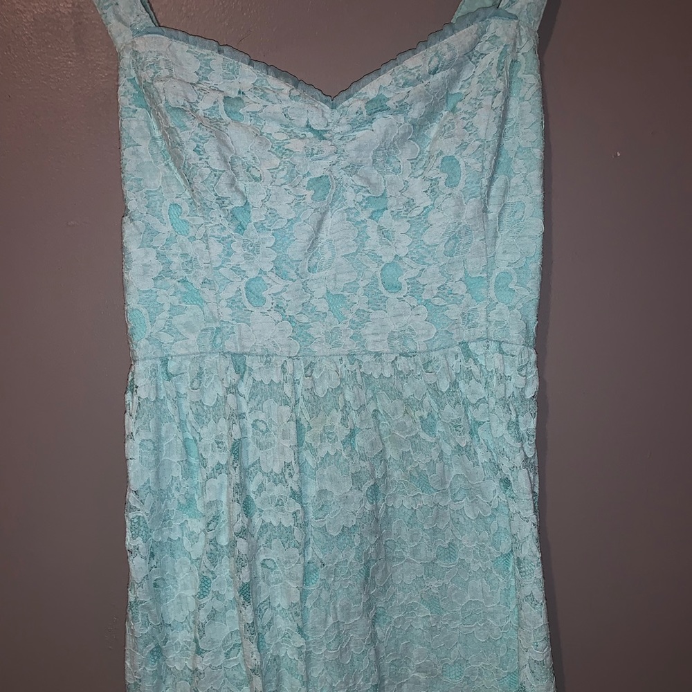 Turquoise Dress